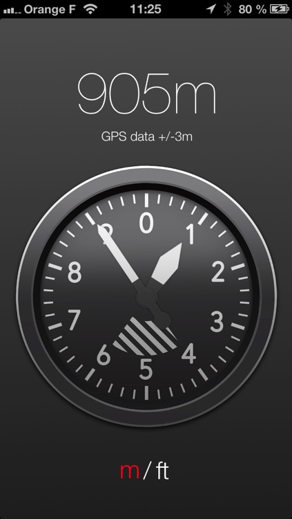 Altimeter XQ - GPS altitude