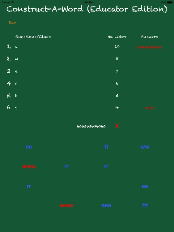 Construct-A-Word (Educator Edition) screenshot-3