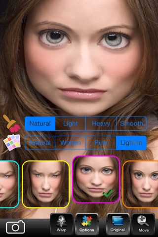 Funny Face Warp screenshot 2