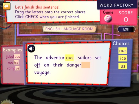 Spelling Games Grade 6 HD screenshot 4