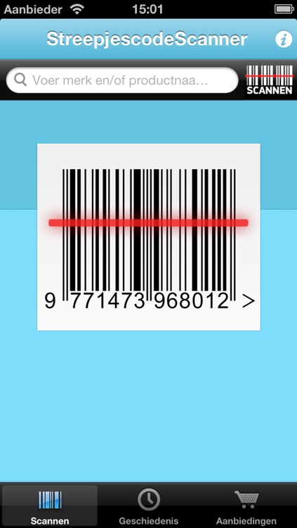 StreepjescodeScanner