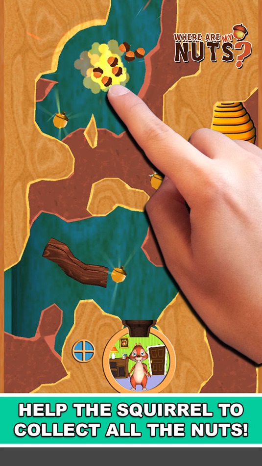 #4. Where are my nuts - Go Squirrel (iOS) 由: Kaufcom GmbH