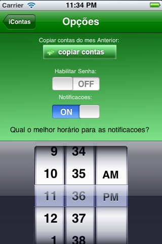 iContas screenshot 3