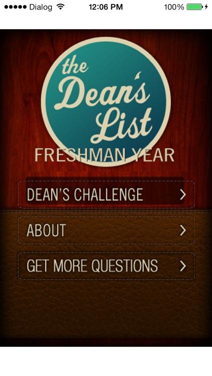 Dean's List Trivia Game