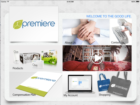 JCPremiere iPad screenshot 1 - Business app