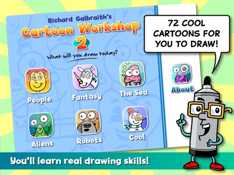 Richard Galbraith's Cartoon Workshop 2 screenshot 2