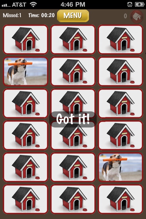 Matching Dogs - Memory Pairs Game for Dog & Puppy Lovers!