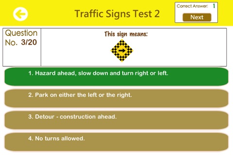 Ontario G1 Driver Knowledge Test screenshot 4