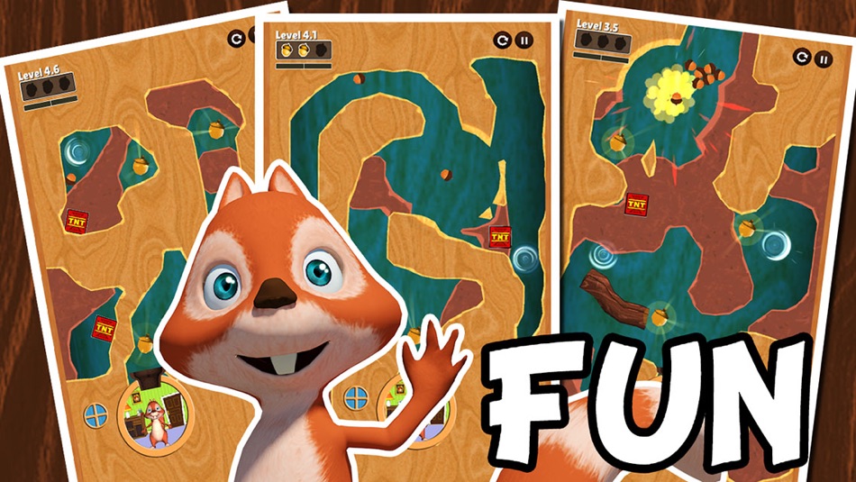 #1. Where are my nuts - Go Squirrel (iOS) 由: Kaufcom GmbH