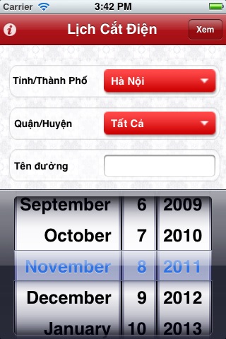 Lịch Cắt Điện! screenshot 2