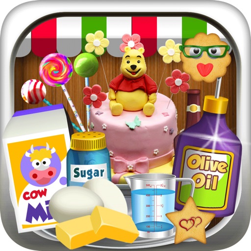 Cake Pop Ice Cream Maker - cupcake dessert mania food making cooking games for kids icon