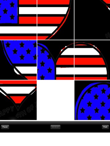 Kid's Fingerpainting - 4th of July HD screenshot 4