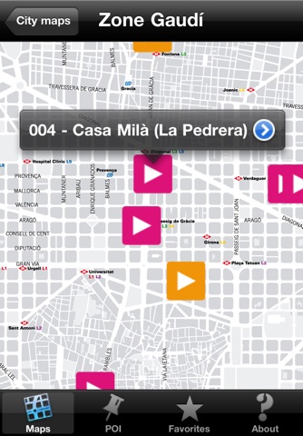 Barcelona Gaudí touristic audio guide (english audio) screenshot 4