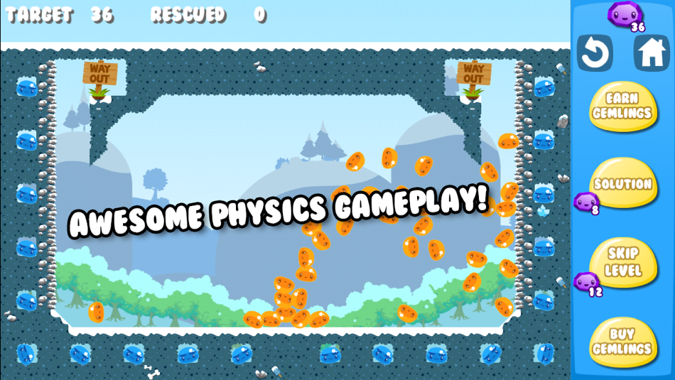 #2. Meeblings (iOS) 由: Ninja Kiwi