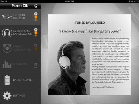 Screenshot #4 pour Parrot Audio Suite