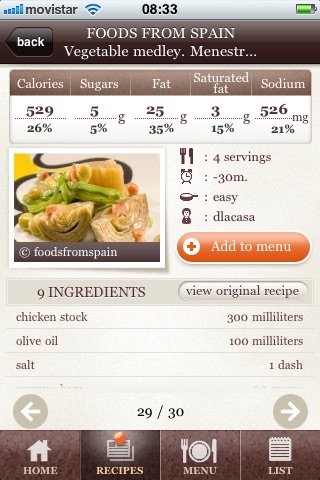 Appetitool screenshot 2