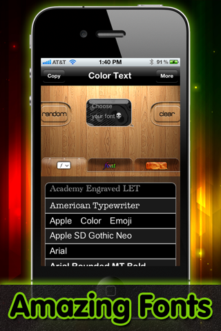 Color Text Messages - Send Color SMS Message Pics screenshot 2