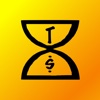 World money clock-Time is money.-