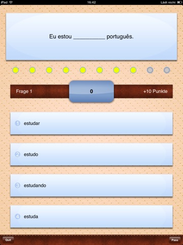 iTalk Portuguese:  Conversation guide - Learn to speak a language with audio phrasebook, vocabulary expressions, grammar exercises and tests for english speakers HD screenshot 4