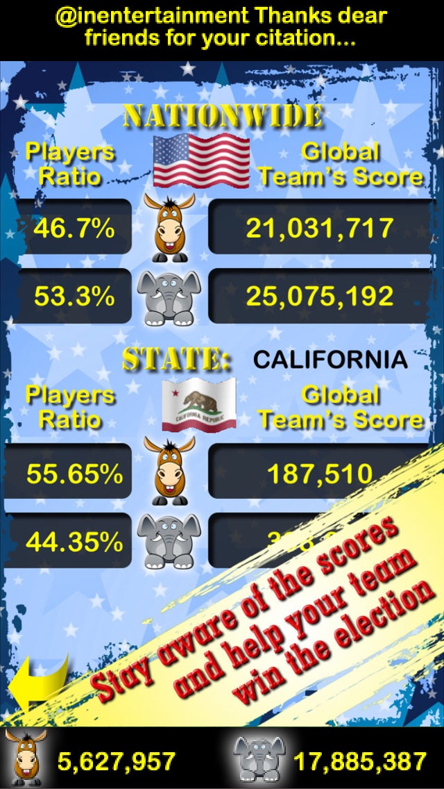 How to cancel & delete 2012 Election Game - Rise of The President from iphone & ipad 4