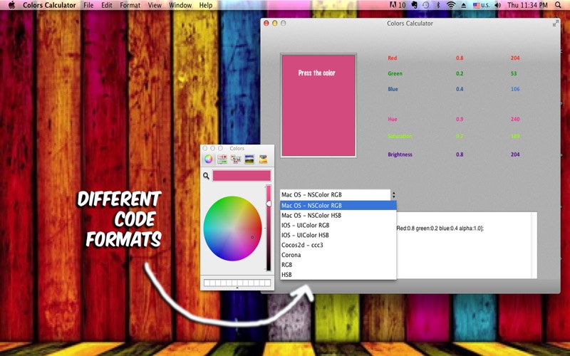 Screenshot #3 pour Color Calculator