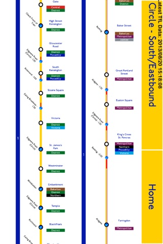 Tube Now - Live Train Map screenshot 4