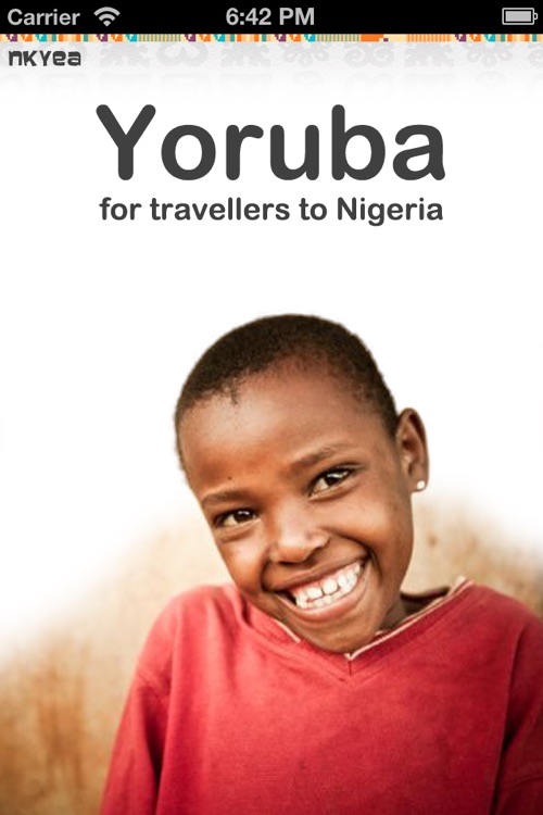 Yoruba for travellers to Nigeria