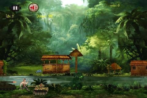 Commando Run - Jungle Warfare HD FREE screenshot 4