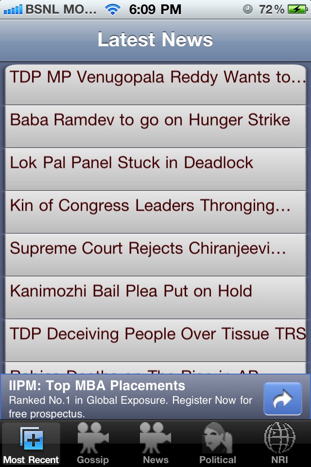 TeluguNews screenshot 2