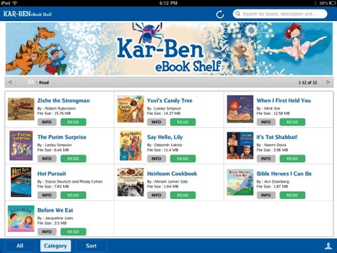 Kar-Ben Digital eReader screenshot 3