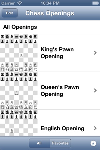 Chess Openings screenshot 2