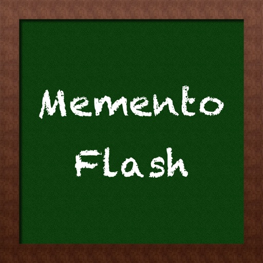 Memento Flash iOS App