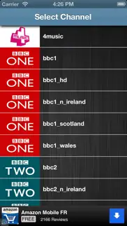 tv listings uk : the best app tv guide in england ! iphone screenshot 1