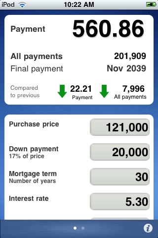 Homebuy - mortgage calculator