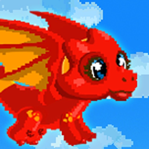 Adventure of Flying Dragon - A Fun Flappy Quest FREE Icon