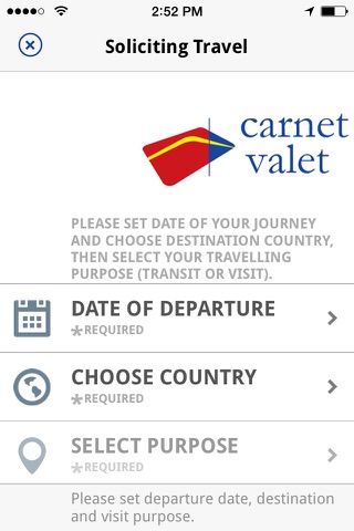 Carnet Valet screenshot 2