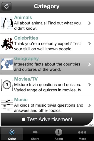 QuizzWorld screenshot 2