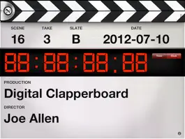 Game screenshot Digital Clapperboard - Timecode Sync and Video Slate hack