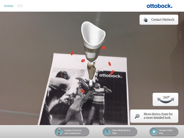 Genium™ Ottobock Augmented Reality