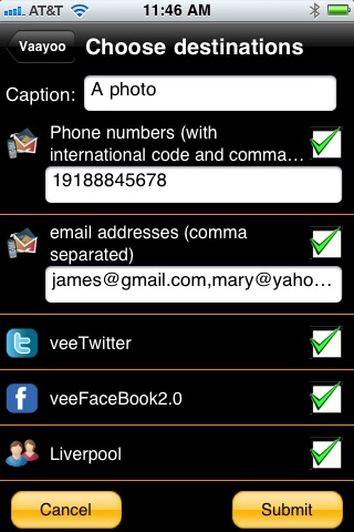 Vaayoo SocialBox screenshot 2