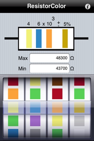 ResistorColor 1.0 screenshot 3