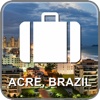 Offline Map Acre, Brazil (Golden Forge)