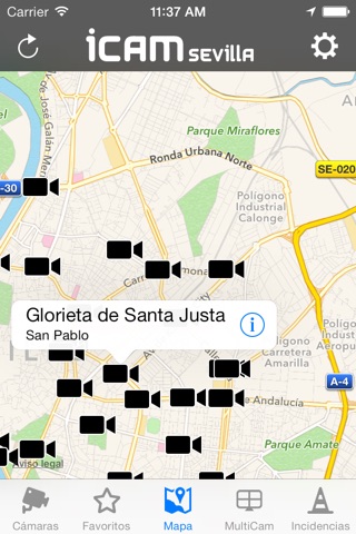 iCam Sevilla screenshot 4