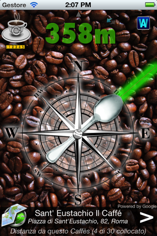 COFFEE Compass FREE screenshot 2