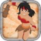 Battle Girl Blitz to Escape the Fire Island Gods - FREE Game!