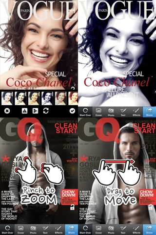CoverBooth – Make your own Magazine Cover Model! screenshot 3