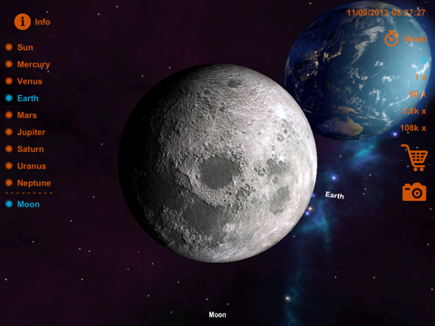 Screenshot #6 pour Solar System 3D