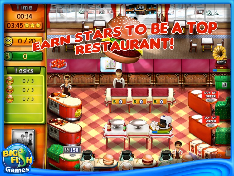 Burger Bustle HD screenshot-4