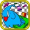 "Animal Voice Puzzle for iPad" is a puzzle game for kids that features animal puzzles and cute sounds