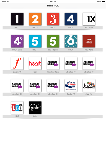 My Radio UK: All British radios in the same app! UK live radio!のおすすめ画像1